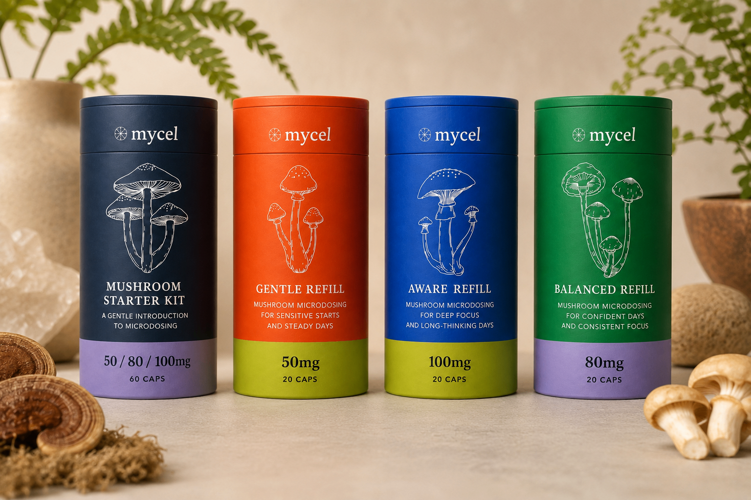 MYCEL product lineup